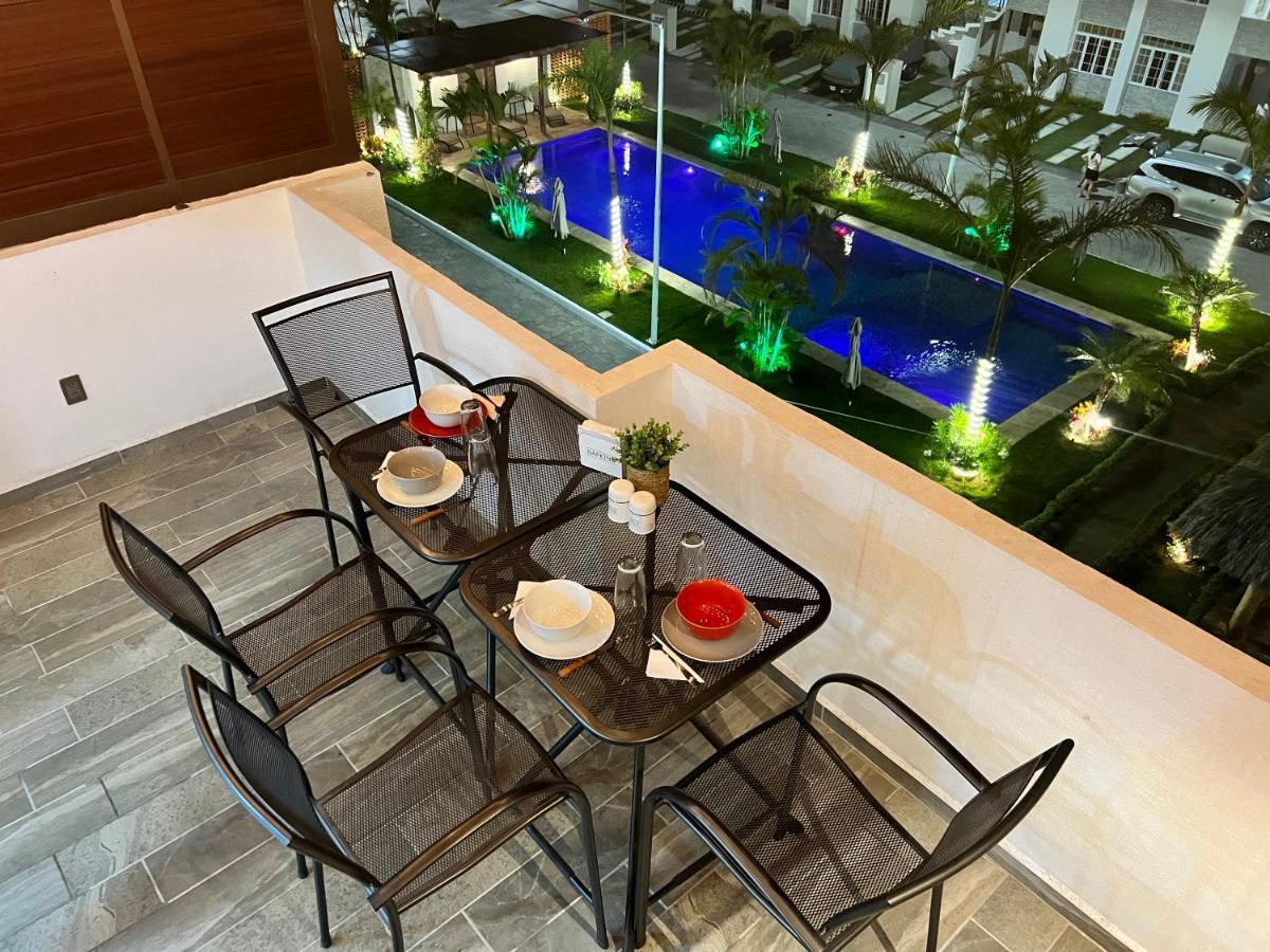Appartement Penthouse Manzanillo Exclusivo Con Alberca Extérieur photo