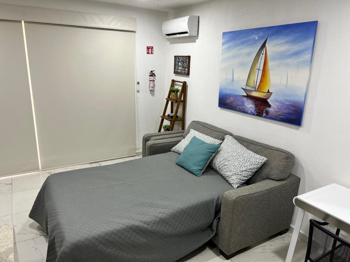 Appartement Penthouse Manzanillo Exclusivo Con Alberca Extérieur photo