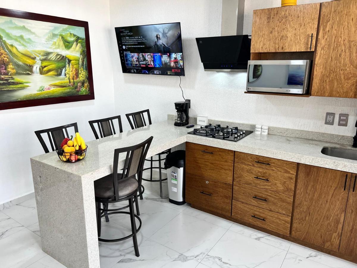 Appartement Penthouse Manzanillo Exclusivo Con Alberca Extérieur photo