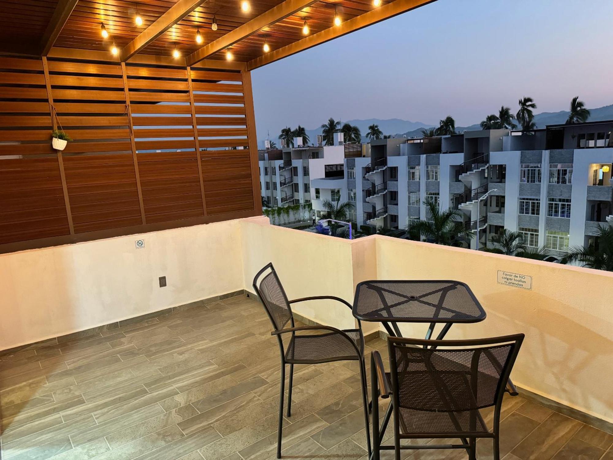 Appartement Penthouse Manzanillo Exclusivo Con Alberca Extérieur photo